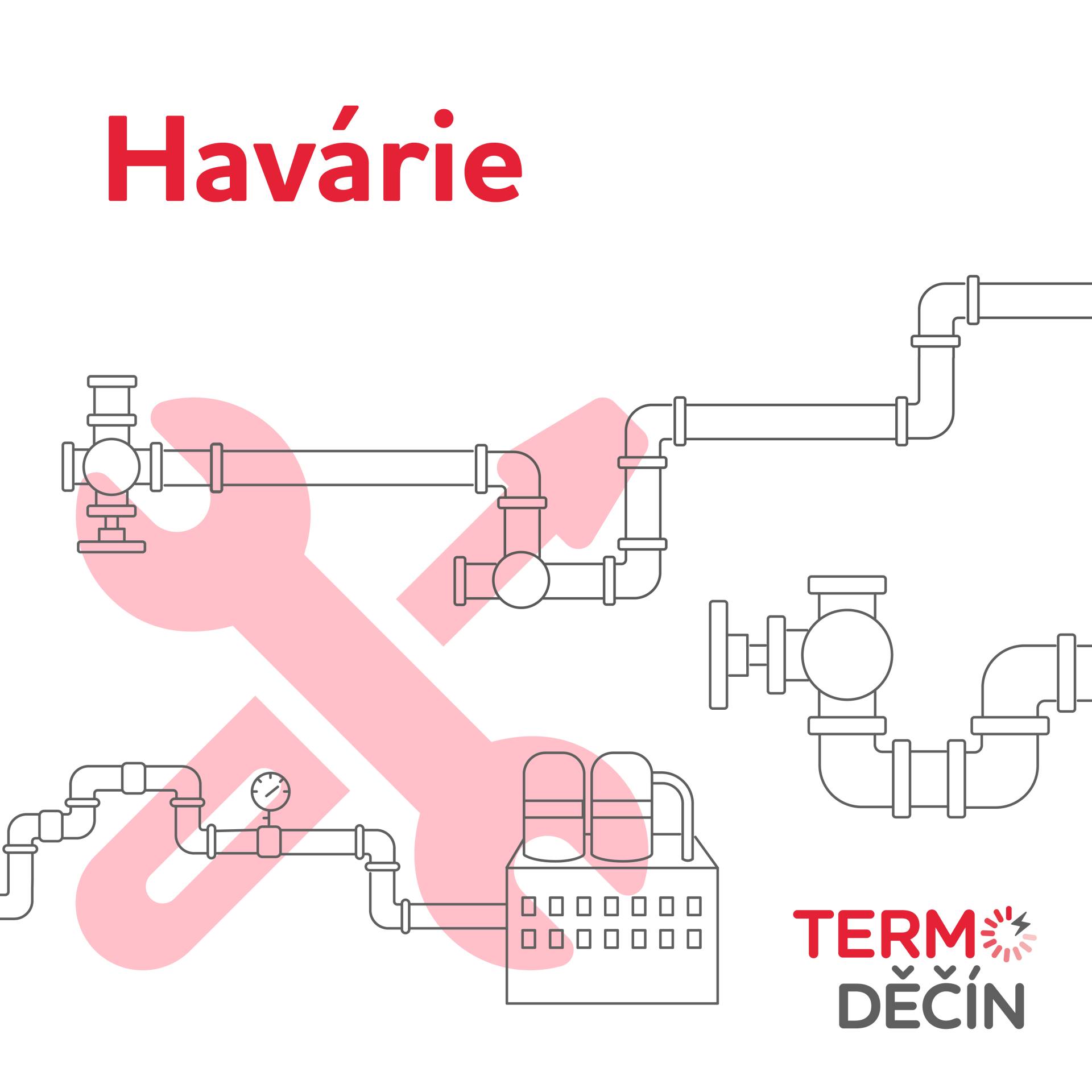Dočasné přerušení dodávek tepelné energie