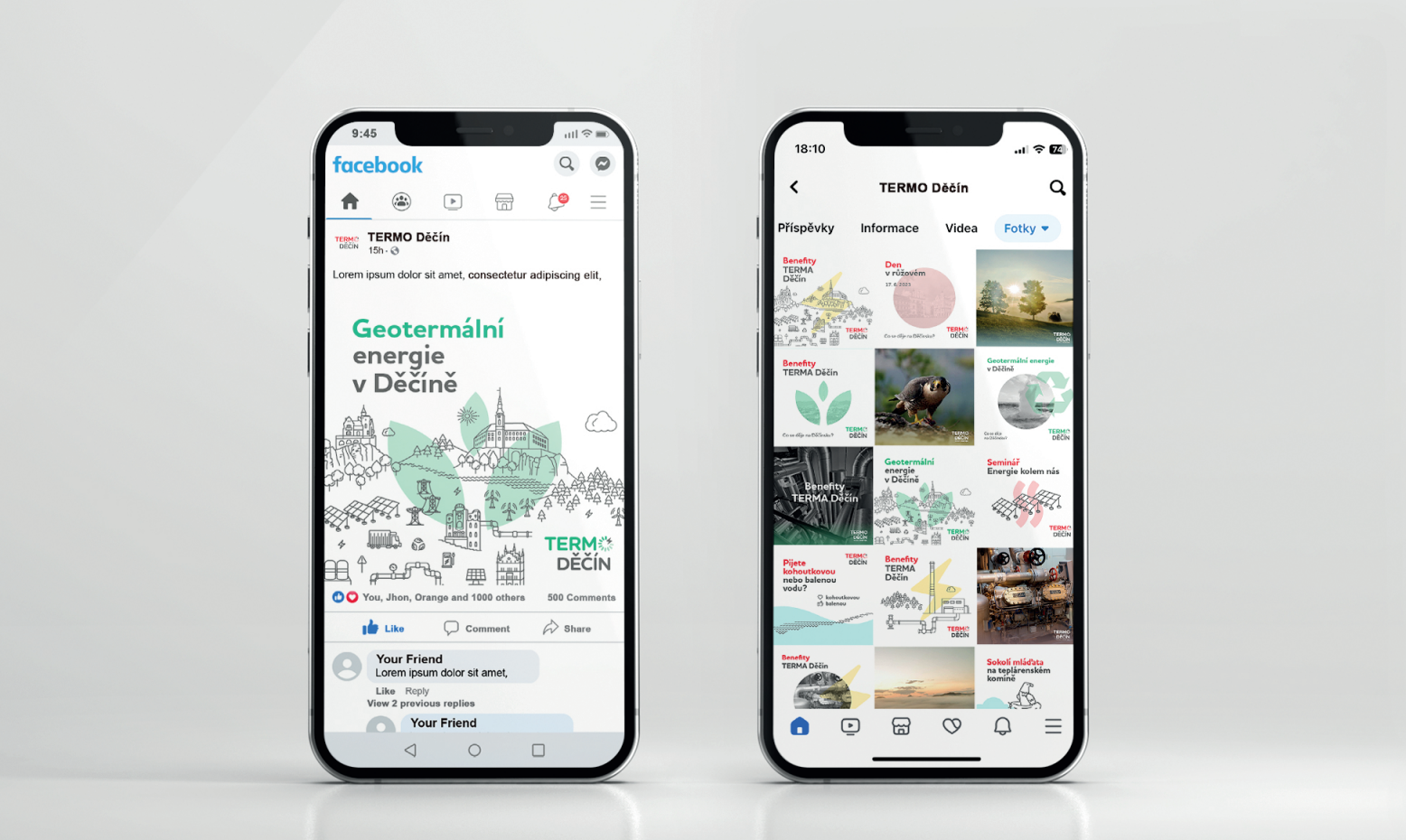 Teplo proudí Děčínem v novém vizuálu
